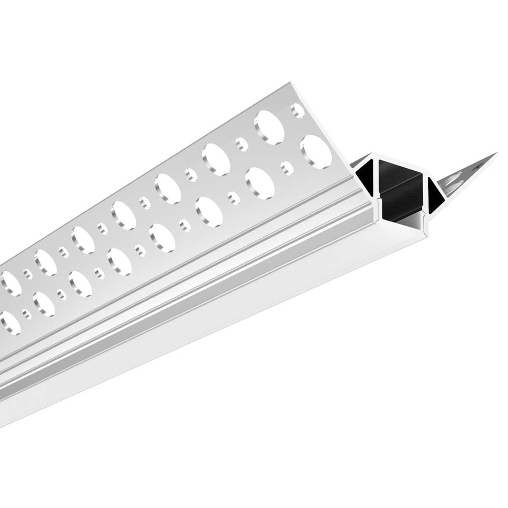Outside Corner Recessed Aluminum Channel
