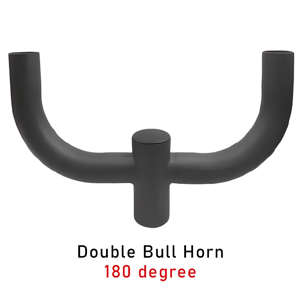 180 Degree Double Bullhorn Pole Top Mount for Slip Fitter