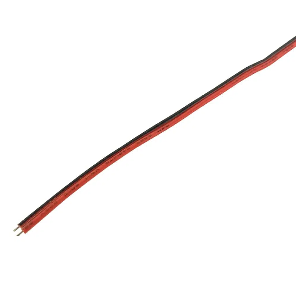 20 AWG 2‑Pin Bare Wire – 25 ft for LED Strip Lighting