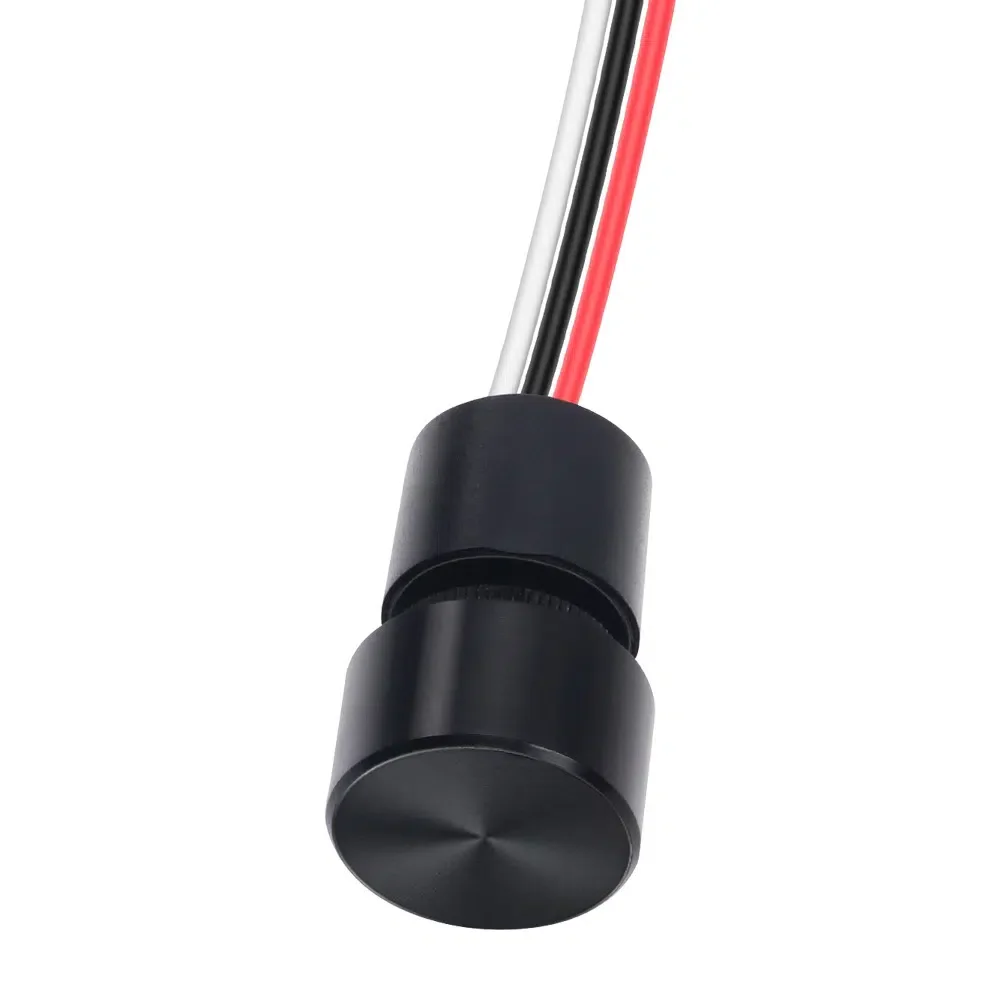 Compact Black Push Button RV Dimmer – DC 12v-24v (Duplicate)