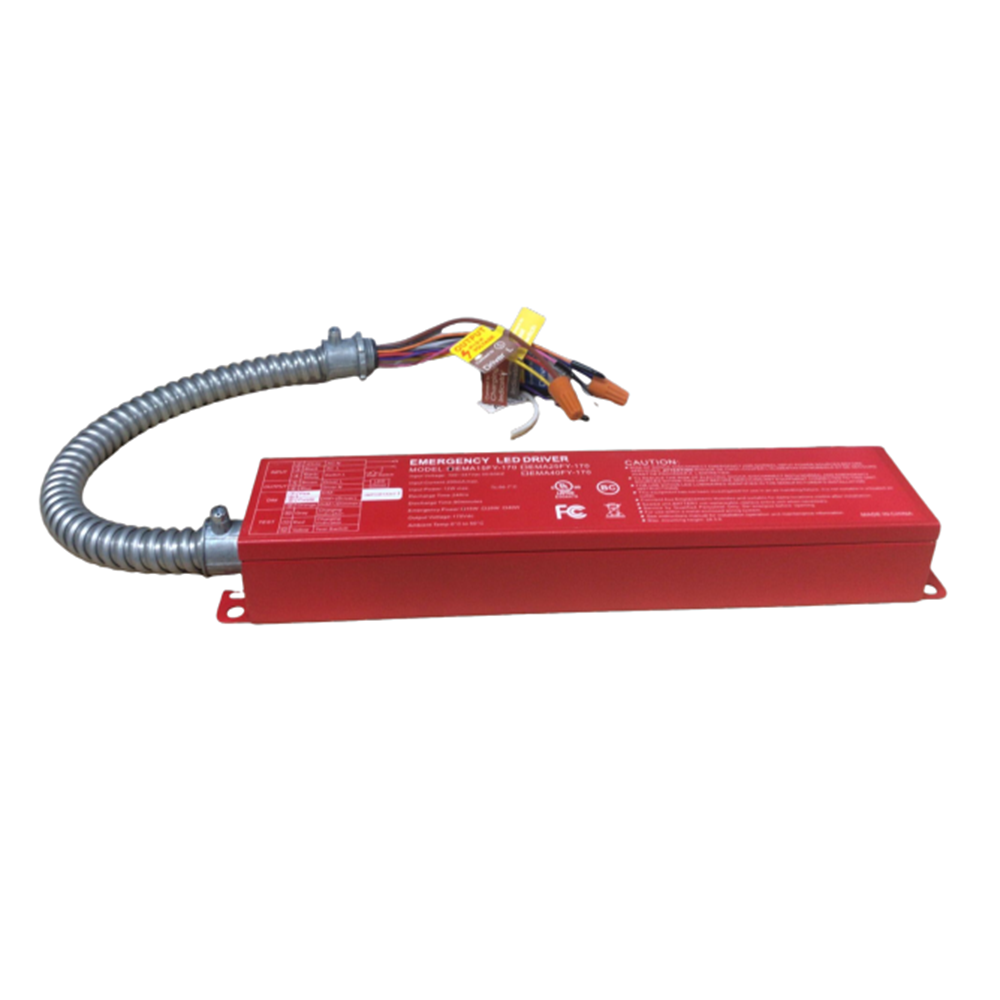 Emergency Battery Backup Pack for Panel Light – 15W, 100~347Vac, UL924 Listed, 90-Min Runtime
