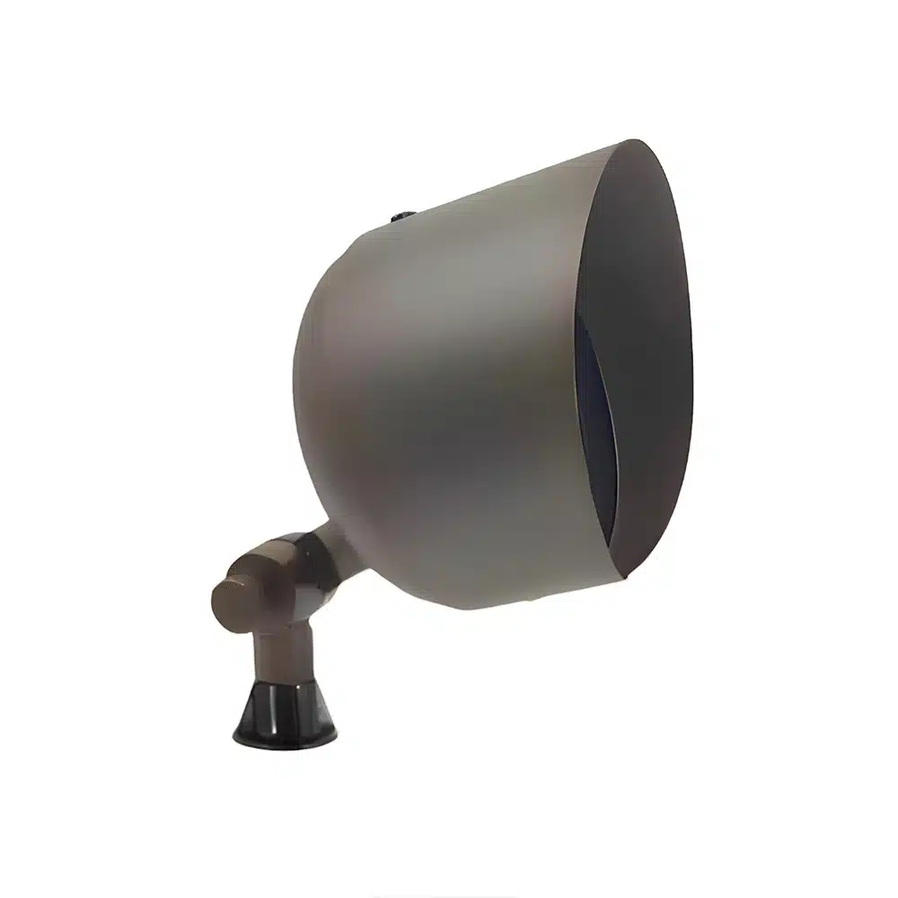 Brass Uplight with Adjustable Knuckle Mount