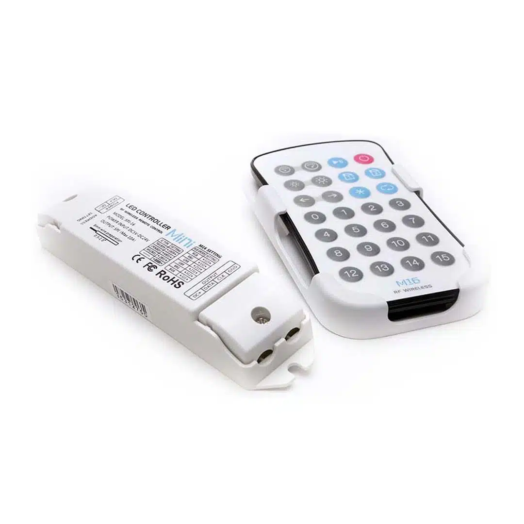 RGB Digital LED Strip Controller with Wireless Remote