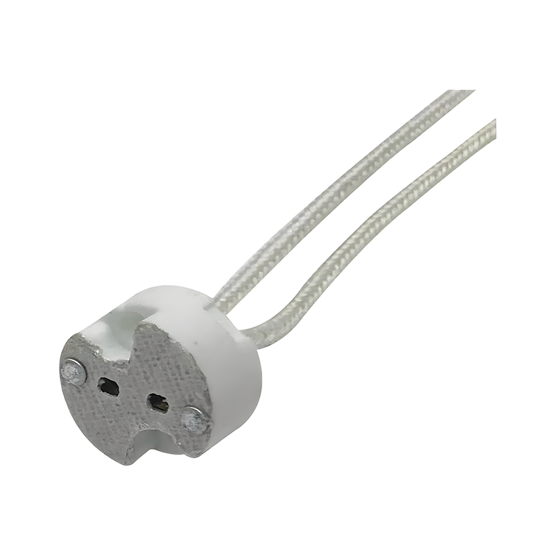 MR16 LED Socket – Bare End Lamp Holder for Low Voltage Lighting