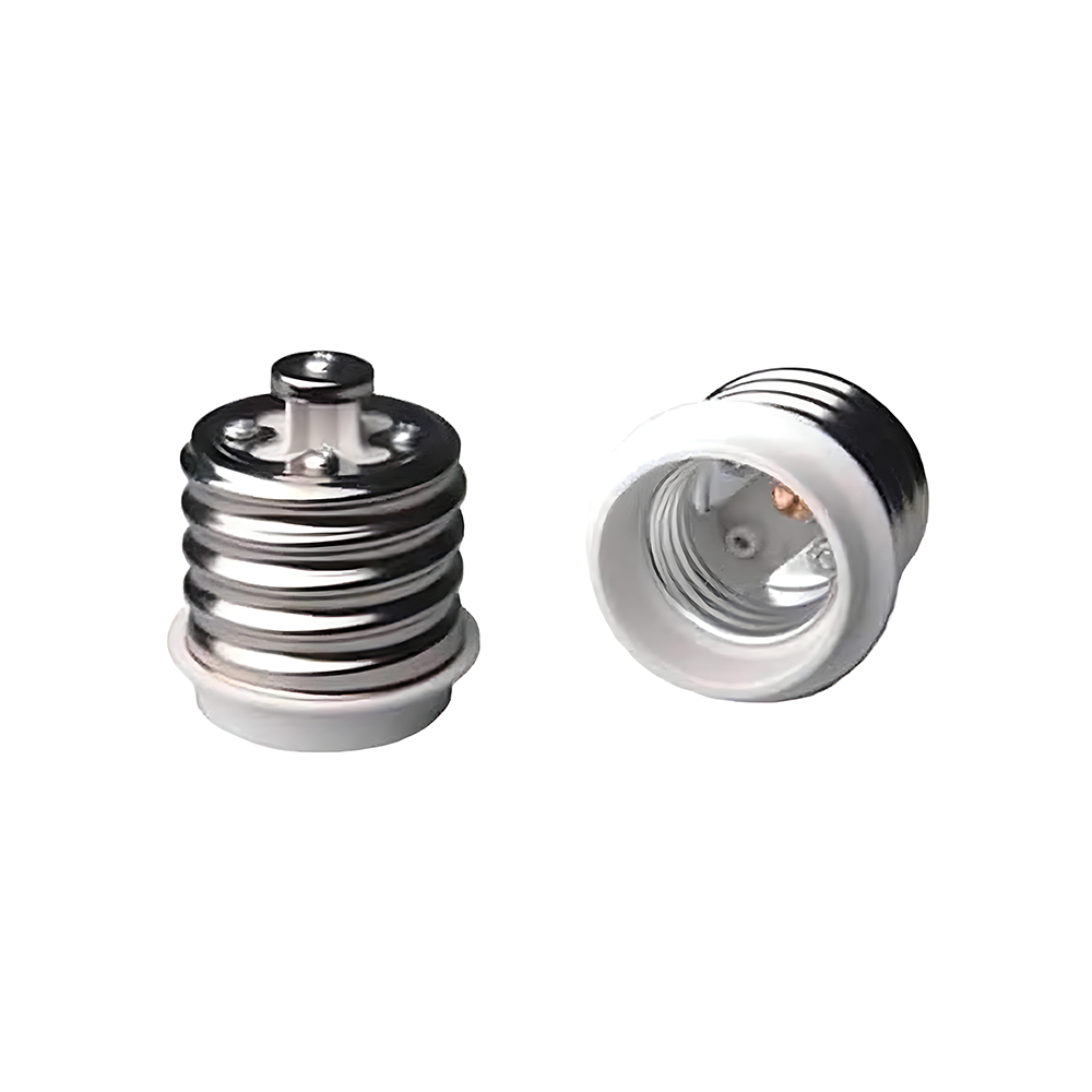 E39 to E26 Adapter – Mogul to Medium Base Light Bulb Socket Converter