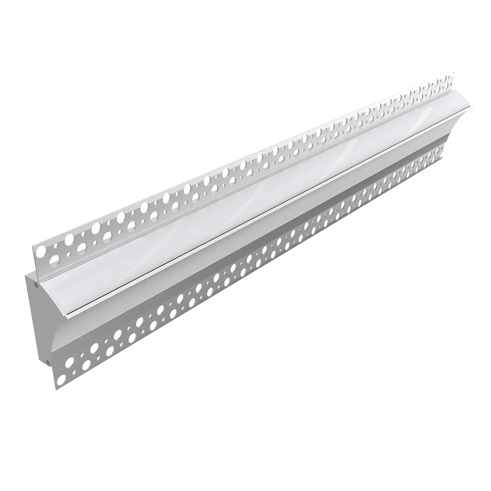 End Cap for Cove or Baseboard Recessed Aluminum Channels