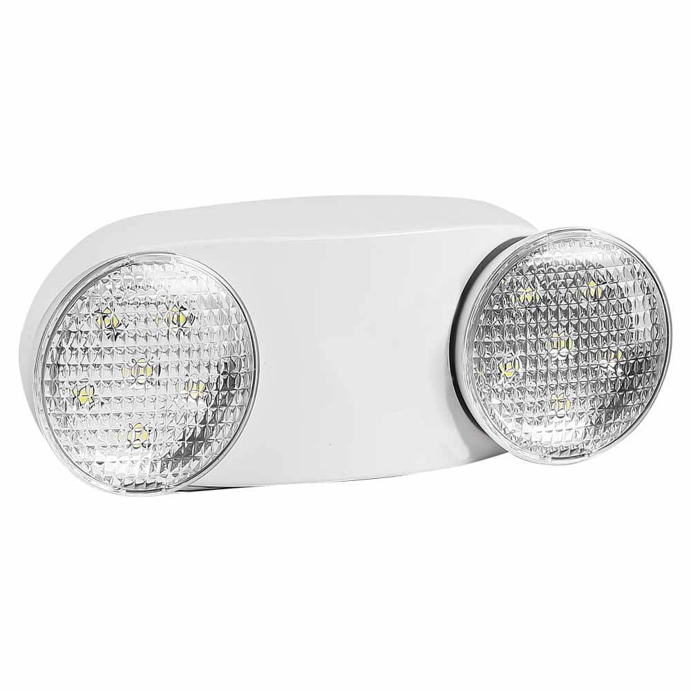 Adjustable Round 2 Head 90 Minute Emergency LED Light