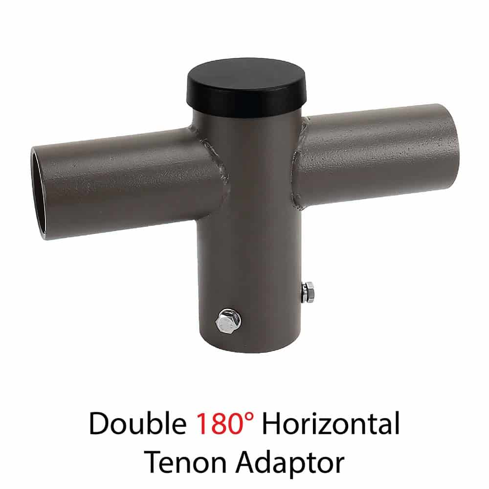 Double 180 Degree 2 Horizontal Tenon Adapter