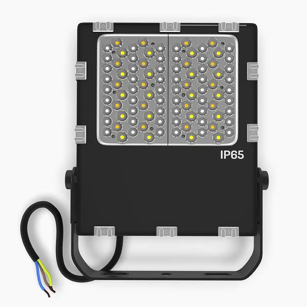 RGB+CCT Smart Garden Light – 100W 7500 Lumens Smart Home Light with 16 Million Colors, CCT 2700K to 6500K, IP65 Rated Landscape RGB Lighting, Decorative Garden Commercial Color Changing Light