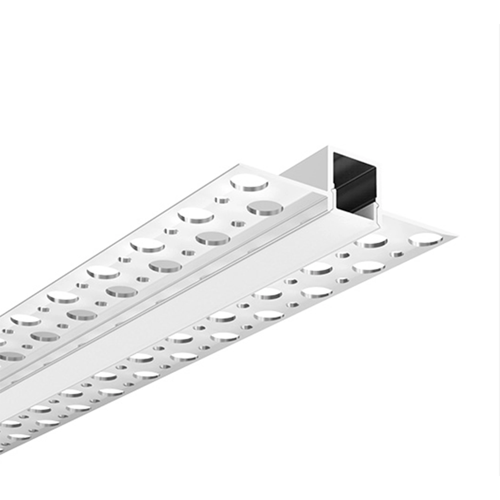 Slim Wall Edge Recessed Aluminum Channel