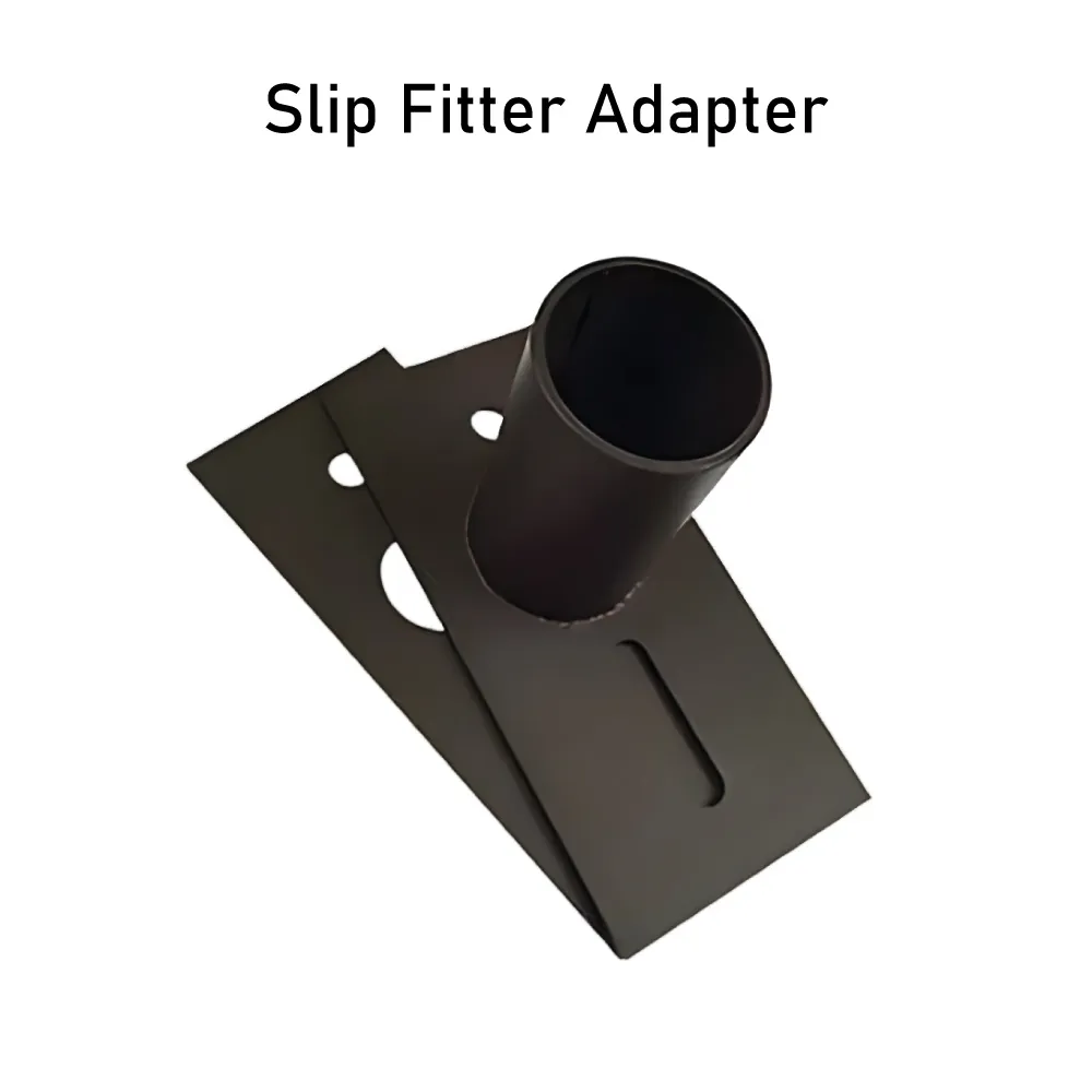2-3/8" Horizontal Mid Pole Tenon Adapter for Slip Fitter