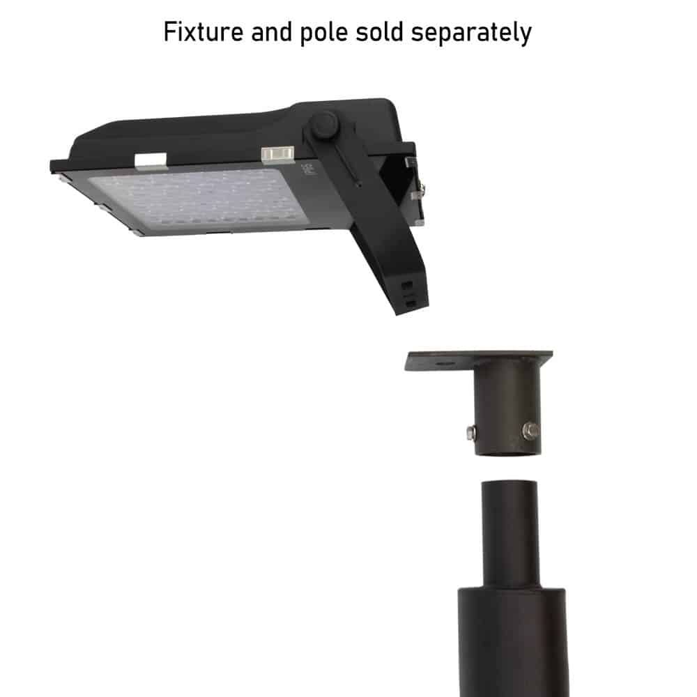 2-3/8" Tenon Adapter for Yoke Mount (Trunnion)