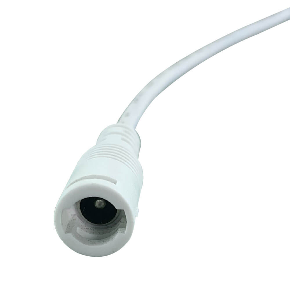 3.5mm 12V DC Plug Twist Lock with 5" Pigtail - Female Connector